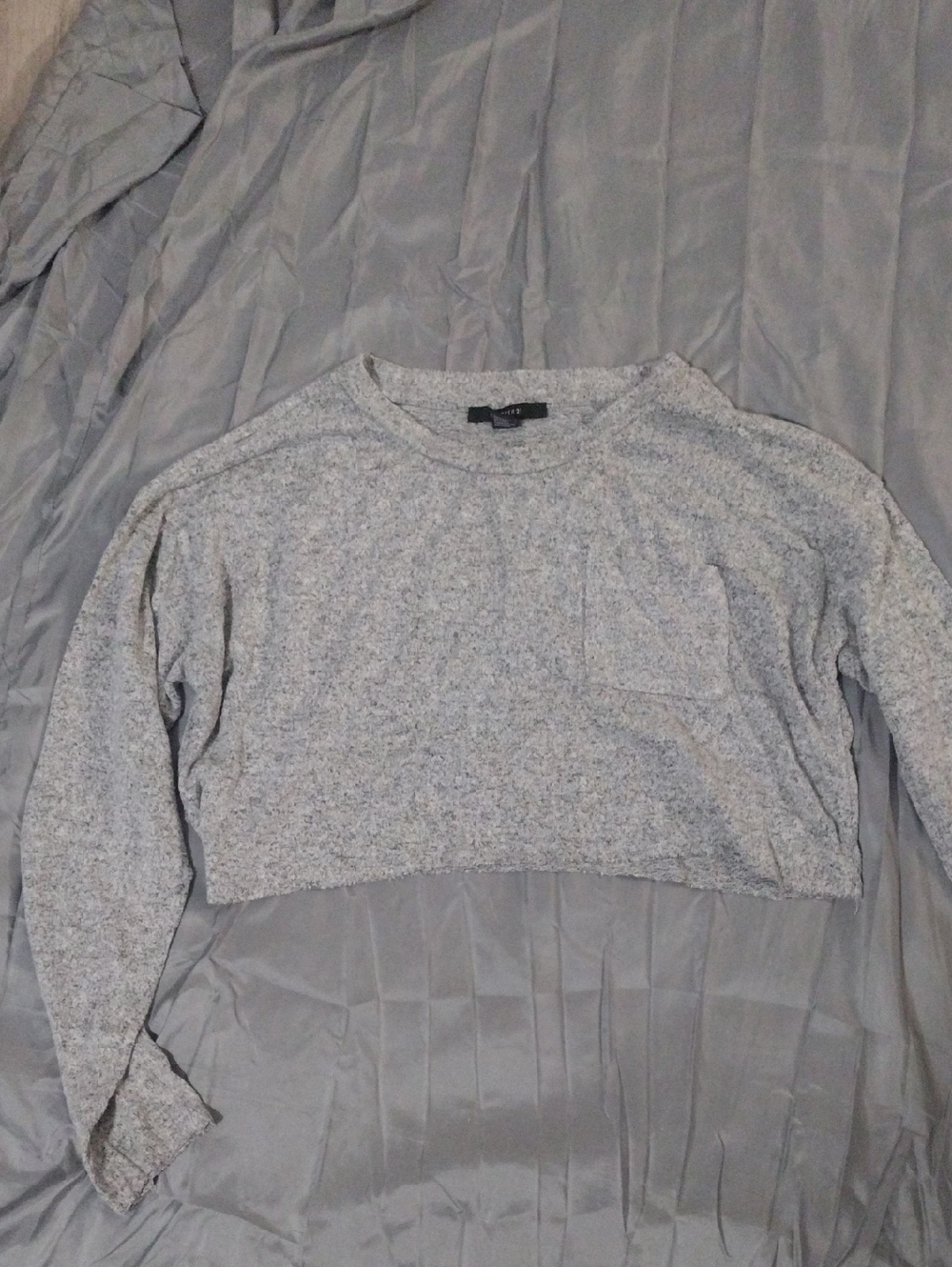 Forever 21 Heather Gray Pullover Sweatshirt